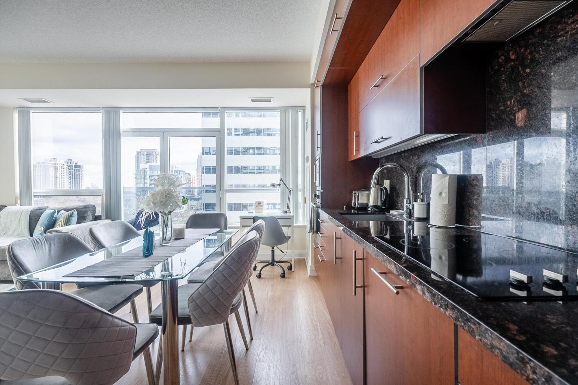 Globalstay Modern Apartments In North York Skyscraper Toronto Kültér fotó